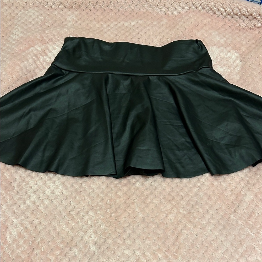 SHEIN Black Skater Skirt